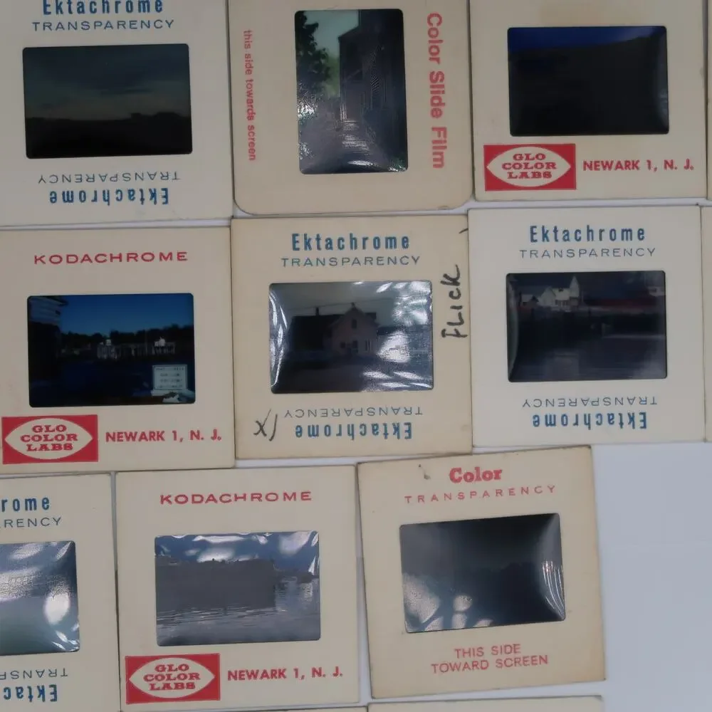 35mm Slides 1970s Lot of 45 Vintage Maine Coast Ocean Architecture Photography